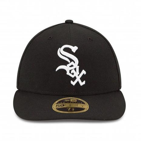 ニューエラ（NEW ERA）（メンズ、レディース）キャップ LP 59FIFTY MLBオンフィールド シカゴ・ホワイトソックス ゲーム 13554948 帽子 吸汗速乾｜supersportsxebio｜02