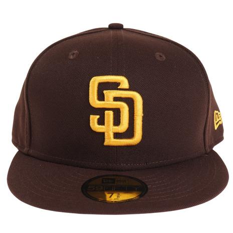 ニューエラ（NEW ERA）（メンズ、レディース）59FIFTY MLB オンフィールド サンディエゴ・パドレス ゲーム 23J 13554976 帽子 吸汗速乾｜supersportsxebio｜03