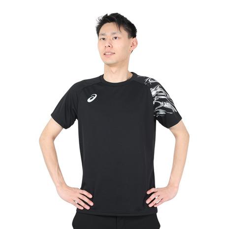 アシックス（ASICS）（メンズ）バレーボールウェア ドライプリント半袖シャツ 2051A328｜supersportsxebio｜04