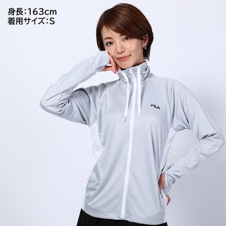 フィラ（FILA）（レディース）ラッシュガード パーカー レディース PE スムース ラッシュガード 222721-1｜supersportsxebio｜05