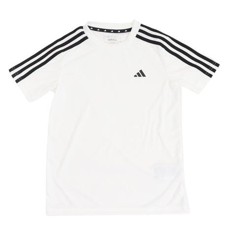 アディダス（adidas）（キッズ）Tシャツ 半袖 キッズ 上下セット AEROREADY スリーストライプス  ECM35-HS1608｜supersportsxebio｜02