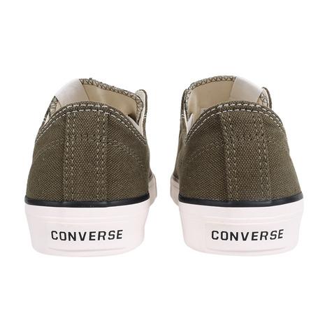 コンバース（CONVERSE）（レディース）スニーカー NEXTAR110 LM SLIP OX オリーブ 38001361 23SS キャンパス シューズ スリッポン カジュアル 街履き｜supersportsxebio｜03