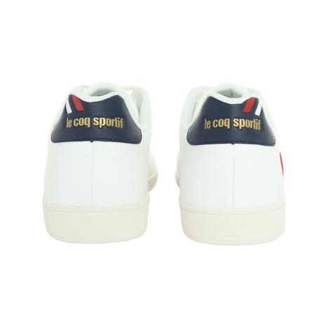 ルコックスポルティフ（lecoqsportif）（メンズ）スニーカー LCS シャトー II ホワイト QL1VJC10WN スポーツ シューズ タウン カジュアル 普段履き シンプル｜supersportsxebio｜03