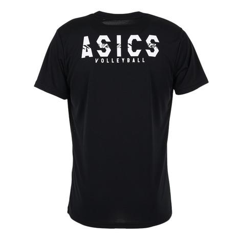 アシックス（ASICS）（メンズ）バレーボールウェア ドライプリント半袖シャツ 2051A332｜supersportsxebio｜05