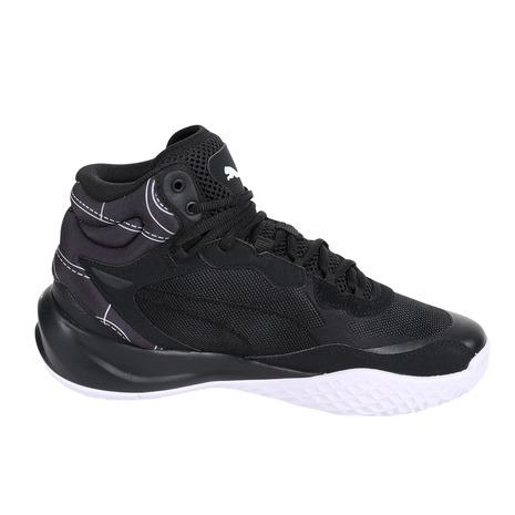 プーマ（PUMA）（メンズ）バスケットシューズ バッシュ プレイメーカーP-MIDコートサイド 37832601｜supersportsxebio｜06