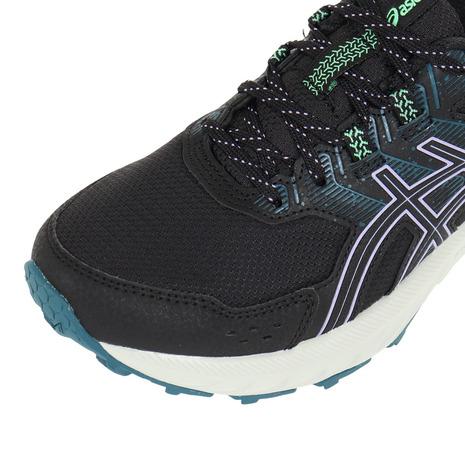 アシックス（ASICS）（レディース）ランニングシューズ ゲル ベンチャー 9 ブラック グリーン 1012B313.003 スニーカー トレイルラン クッション 軽量｜supersportsxebio｜04