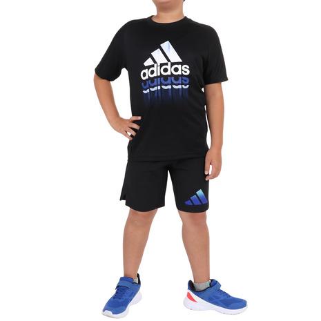 アディダス（adidas）（キッズ）ジュニア ニット 半袖Tシャツ BVF63-IA9326｜supersportsxebio｜11