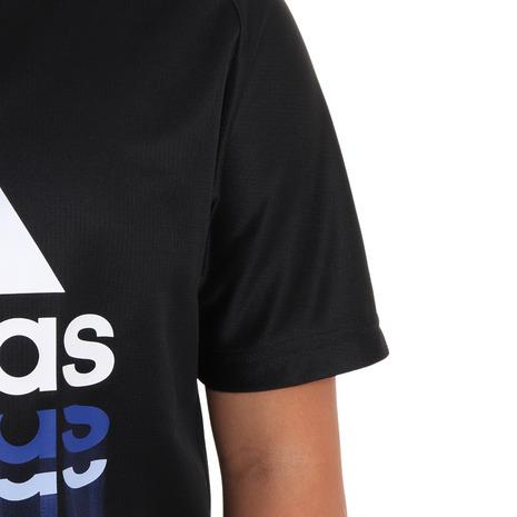 アディダス（adidas）（キッズ）ジュニア ニット 半袖Tシャツ BVF63-IA9326｜supersportsxebio｜07
