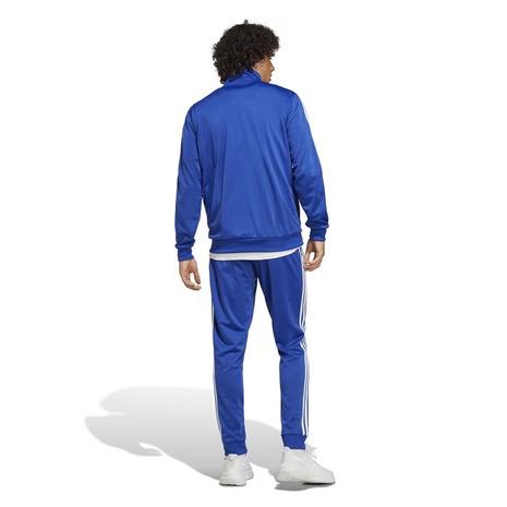 アディダス（adidas）（メンズ）ジャージ 上下セット ブルー 青 ベーシック スリーストライプス トリコット トラックスーツ ECS77-IC6761｜supersportsxebio｜02