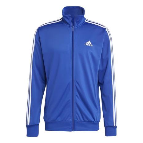 アディダス（adidas）（メンズ）ジャージ 上下セット ブルー 青 ベーシック スリーストライプス トリコット トラックスーツ ECS77-IC6761｜supersportsxebio｜07