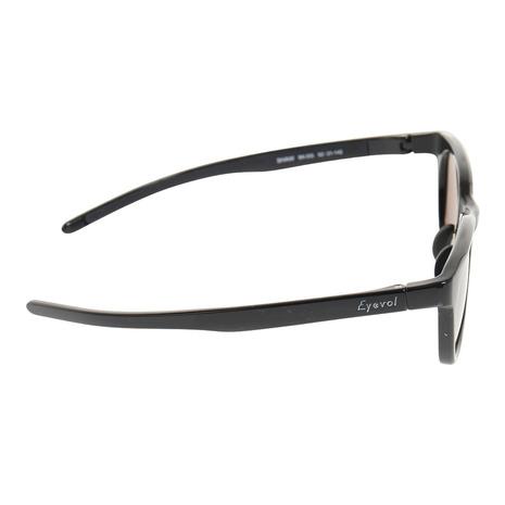 アイヴォル（EYEVOL）（メンズ）サングラス ショー ブラック ダークグレイ SHAW 52 BK-DG-DK.GRY UV｜supersportsxebio｜04