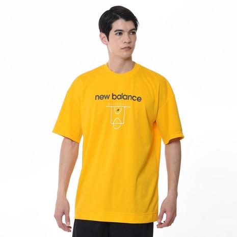 ニューバランス（new balance）（メンズ、レディース）バスケットボールウェア Court Graphic Tシャツ AMT35064｜supersportsxebio｜06