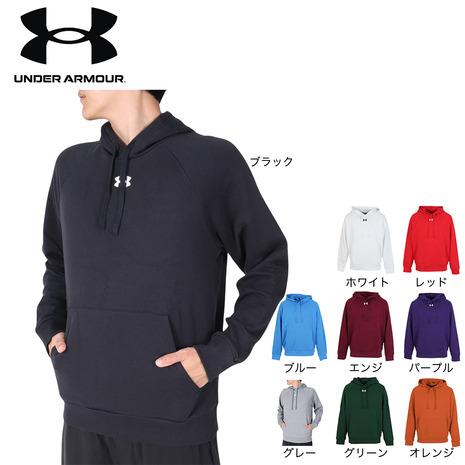 新品 USA アンダーアーマー チーム ハッスル フリース パーカー メンズ S UNDER ARMOUR（アンダーアーマー） （メンズ）パーカー Rival フリース