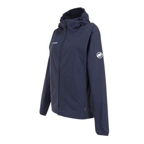 マムート（MAMMUT）（レディース）アウター ジャケット GRANITE SO フーディジャケット AF Women 1011-00332-5899 ネイビー｜supersportsxebio｜05