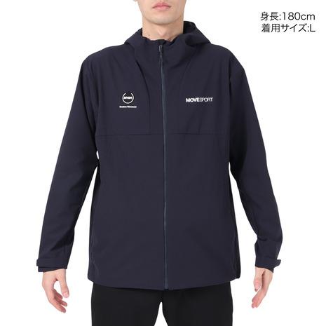 デサント（DESCENTE）（メンズ）ジャケット メンズ AIRY TRANSFER スパンライク DMMVJF10 NV｜supersportsxebio｜02