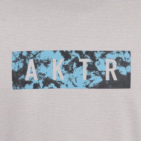 アクター（AKTR）（メンズ）バスケットボールウェア タイダイ ロゴ半袖Tシャツ 121-017005 GY｜supersportsxebio｜08