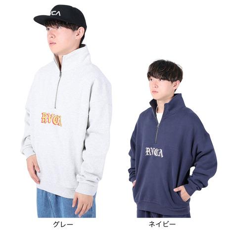 RVCA（ルーカ） （メンズ）SCRIPT ZIP トレーナー BD042156