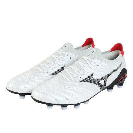 美品MIZUNO メンズ レディース サッカー スパイク シューズ モレリアネオ MIZUNO（ミズノ） （メンズ、レディース）サッカースパイク 天然芝/土