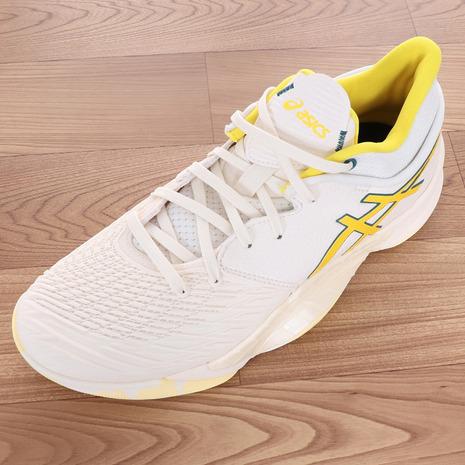 ASICS アンプレアルスバスケットシューズ 26.0 cm ホワイト/イエロー ASICS アシックス UNPRE ARS LOW アンプレアルス ロー 1063A056