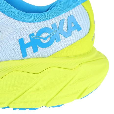 ホカ（HOKA）（メンズ）ランニングシューズ アラヒ6 サックス 1123194-IWEP スニーカー ジョギング トレーニング 軽量 安定性｜supersportsxebio｜06