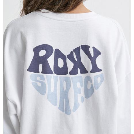 ロキシー（ROXY）（レディース）ミニ裏毛 トップス 長袖Tシャツ 23FWRLT234028WHT｜supersportsxebio｜04