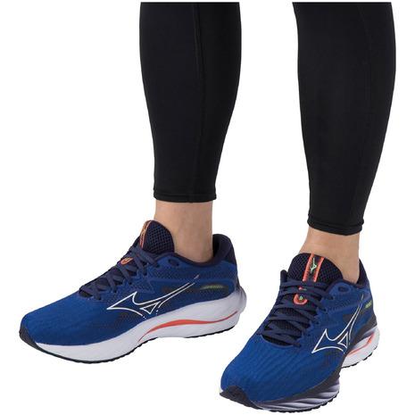 ミズノ（MIZUNO）（メンズ）ランニング シューズ ウェーブ ライダー 27 SW ブルー J1GC230405 スニーカー ジョギング クッション性 安定性 反発性｜supersportsxebio｜11