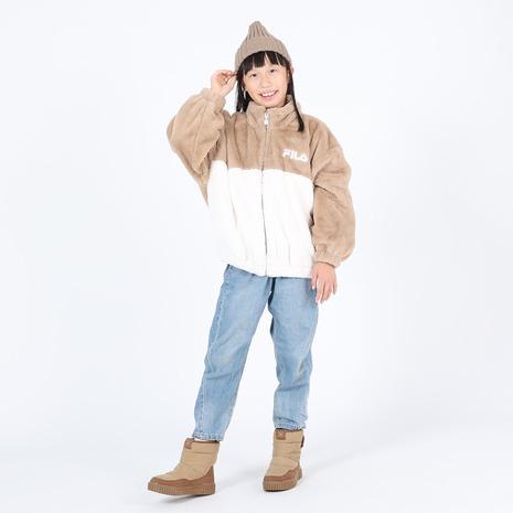 FILA フィラ(FILA)(キッズ)ジュニア 切替ボアジャケット 143 FILA フィラ(FILA)(キッズ)ジュニア 切替ボアジャケット 143