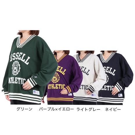 Russell Athletic ラッセル(RUSSELL)(レディース)Vネック Russell Athletic ラッセル(RUSSELL)(レディース)Vネック