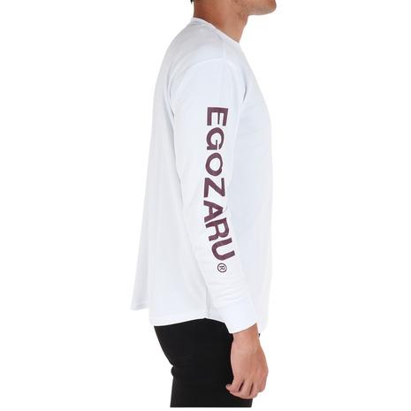 エゴザル（EGOZARU）（メンズ）バスケットボールウェア スリーブロゴ 長袖Tシャツ EZLT-F2206｜supersportsxebio｜09