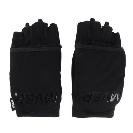 DESCENTE（デサント） （メンズ）手袋 ハーフフィンガーカバーグローブ