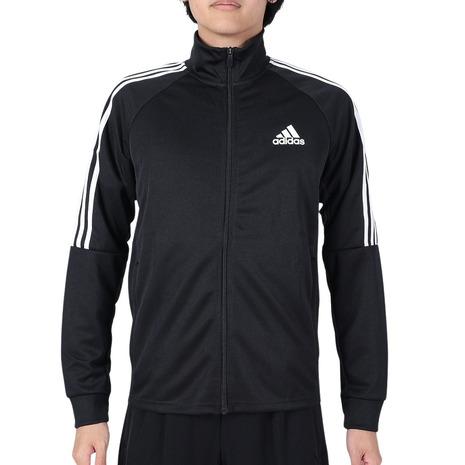 adidas ストライプジャージ ブラック/ホワイト/オリーブ　上下セット adidas 即納可☆【ADIDAS】アディダス スリーストライプス