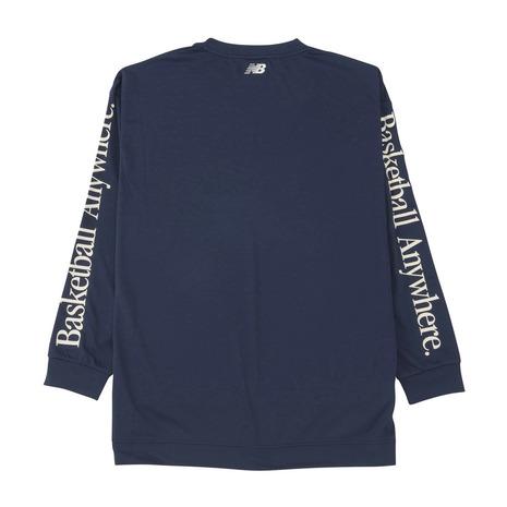 ニューバランス（new balance）（メンズ） バスケットボールウェア Arm Graphic ロングTシャツ AMT35181｜supersportsxebio｜07