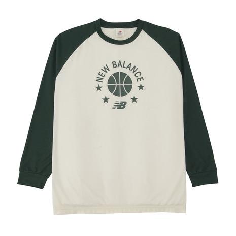 ニューバランス（new balance）（メンズ） バスケットボールウェア カラーブロックロングTシャツ AMT35183｜supersportsxebio｜04