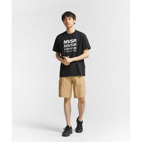 デサント（DESCENTE）（メンズ）半袖Tシャツ メンズ 吸汗速乾 グラデーションロゴ DMMVJA51 BK｜supersportsxebio｜04