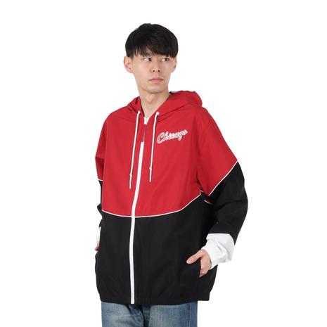 ミッチェルアンドネス(Mitchell&Ness)LIGHTWEIGHT ウィンドブレーカー シカゴ・ブルズ OJZP5520… Mitchell&Ness（ミッチェルアンドネス） （メンズ、レディース