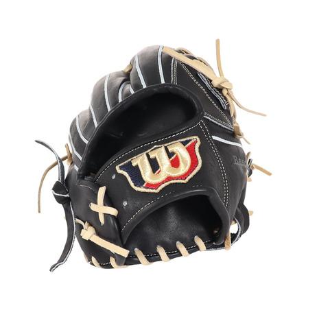 ウィルソン　グローブ　一般軟式外野手用 wilson - ウィルソンスタッフ 一般軟式用 外野手グローブ 野球