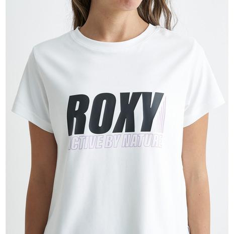 ロキシー（ROXY）（レディース）冷感 半袖Tシャツ MY WAY 24SPRST241543WHT｜supersportsxebio｜04