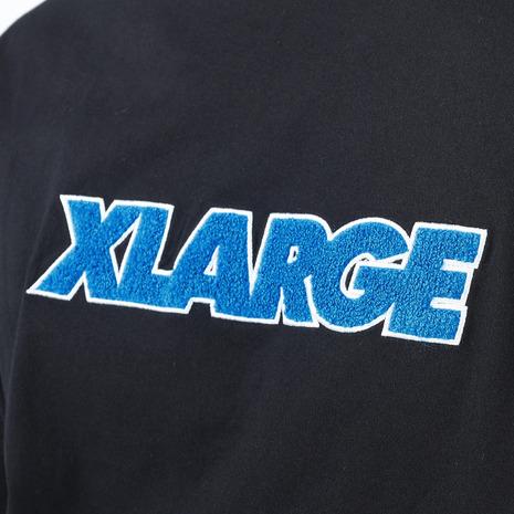 エクストララージ（XLARGE）（メンズ）STANDARD LOGO 長袖Tシャツ 101241011024-BLACK｜supersportsxebio｜08