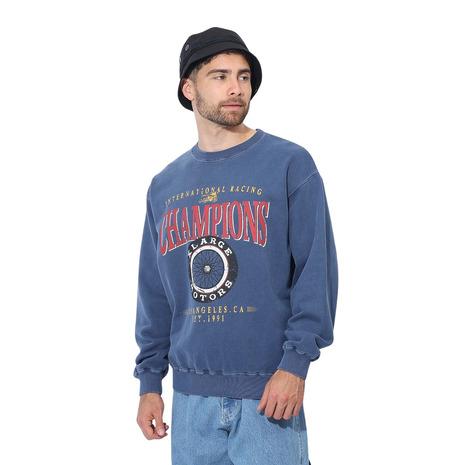 エクストララージ(XLARGE)MOTORS クルーネック スウェット トレーナー 101241012011-NAVY(Men… XLARGE（エクストラ ラージ） エクストララージ（XLARGE）（メンズ