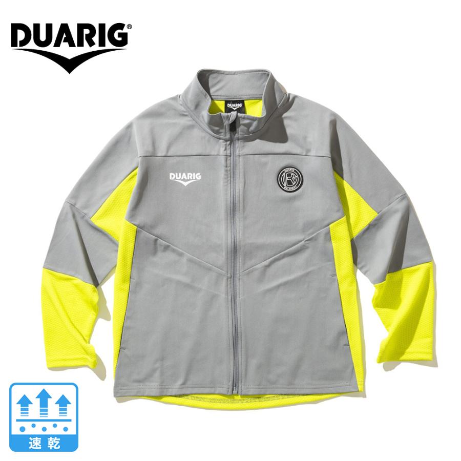 新品✨DUARIG　サッカーウェア上下　XO　大きいサイズ　防寒　ストレッチ DUARIG（デュアリグ） （キッズ）サッカーウェア ジュニア 長袖ジップ