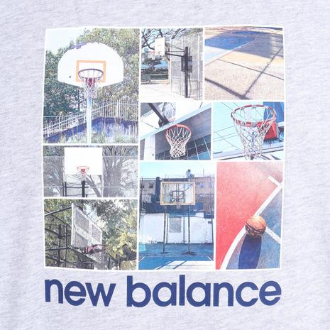 ニューバランス（new balance）（メンズ）Hoops Graphic ショートスリーブTシャツ MT41598AGT｜supersportsxebio｜09