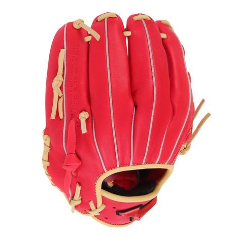 ミズノ（MIZUNO）（メンズ）軟式用グラブ オールラウンド用 野球グローブ 一般 WILL DRIVE RED 1AJGR21710｜supersportsxebio｜05