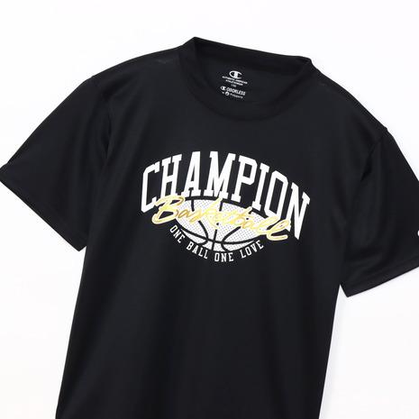 チャンピオン（CHAMPION）（キッズ）バスケットボールウェア ジュニア ミニ ショートスリーブTシャツ 24SS CK-ZB322｜supersportsxebio｜08