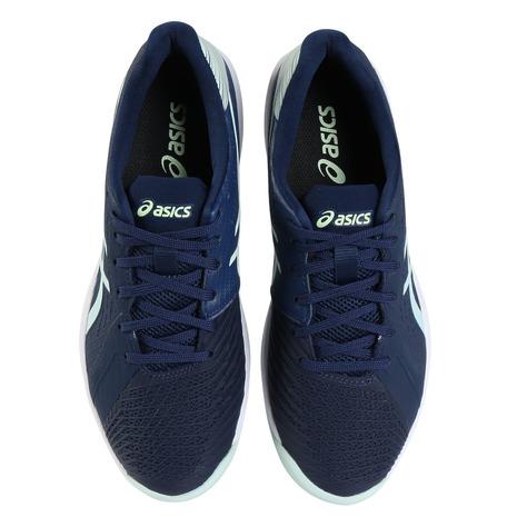 ASICS テニスシューズ 青/黒 ASICS アシックス（ASICS）（レディース）オールコート用 テニス