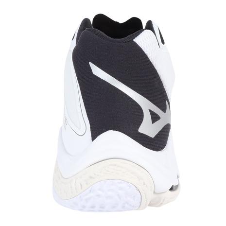 ミズノ　MIZUNO　26㎝　バレーボールシューズ # 549 MIZUNO ミズノ WAVE LIGHTNING Z8 （ホワイト×レッド) V1GA2400
