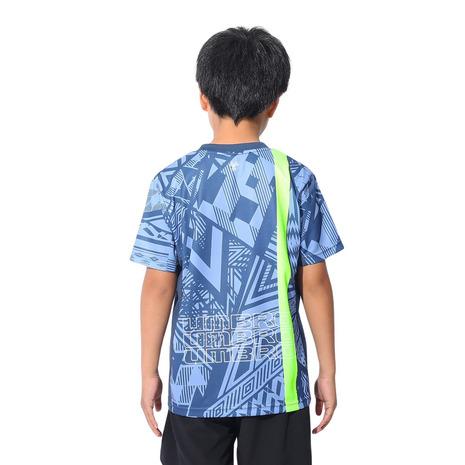 umbro サッカーシャツとショーツセット サイズ0 ネイビー umbro アンブロ（UMBRO）（キッズ）サッカーウェア ジュニア THE