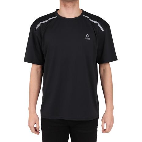 ジローム（GIRAUDM）（メンズ）ワッフルメッシュ半袖Tシャツ CT4S0092-TR863-GRGC｜supersportsxebio｜02