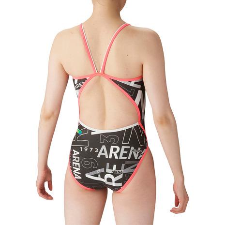アリーナ（ARENA）（レディース）競泳水着 レディース 水泳 トレーニングワンピース SAR-4133W BKPK｜supersportsxebio｜02
