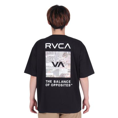 ルーカ（RVCA）（メンズ）THRASHED BOX 半袖Tシャツ BE041224 BLK｜supersportsxebio｜04