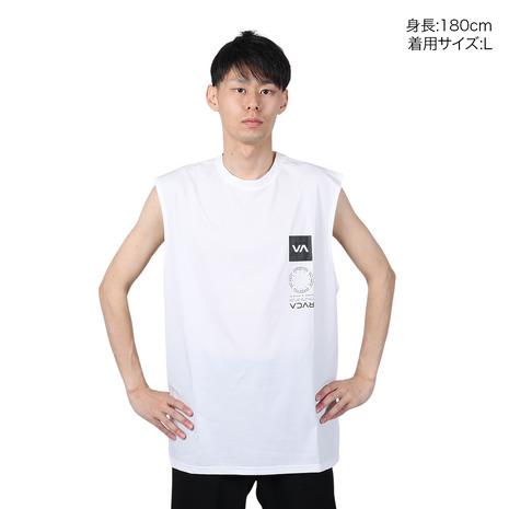 ルーカ（RVCA）（メンズ）VA VENT SURF タンクトップ ラッシュガード BE041806 WHT｜supersportsxebio｜02